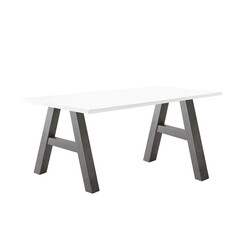 Kirjutuslaud MISTER OFFICE A mattvalge, 160x70xH75 cm