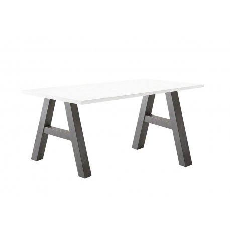 Kirjutuslaud MISTER OFFICE A mattvalge, 160x70xH75 cm