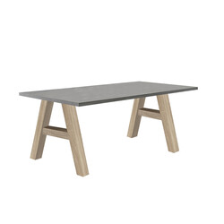 Kirjutuslaud MISTER OFFICE A grafiithall, 160x70xH75 cm