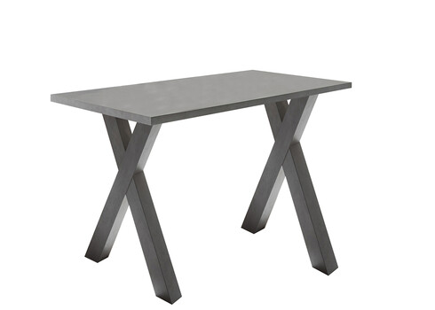 Kirjutuslaud MISTER OFFICE X grafiithall, 120x70xH75 cm
