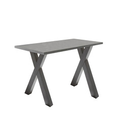 Kirjutuslaud MISTER OFFICE X grafiithall, 120x70xH75 cm