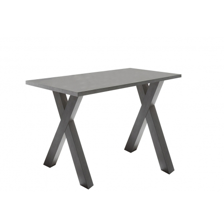 Kirjutuslaud MISTER OFFICE X grafiithall, 120x70xH75 cm