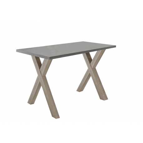 Kirjutuslaud MISTER OFFICE X grafiithall, 120x70xH75 cm