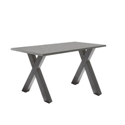 Kirjutuslaud MISTER OFFICE X grafiithall, 140x70xH75 cm