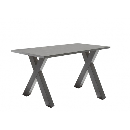 Kirjutuslaud MISTER OFFICE X grafiithall, 140x70xH75 cm