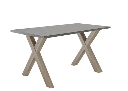 Kirjutuslaud MISTER OFFICE X grafiithall, 140x70xH75 cm