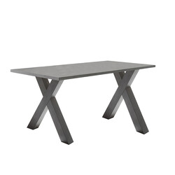 Kirjutuslaud MISTER OFFICE X grafiithall, 160x70xH75 cm