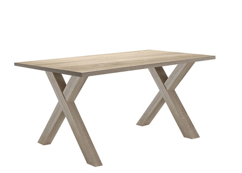 Kirjutuslaud MISTER OFFICE X tamm, 160x70xH75 cm