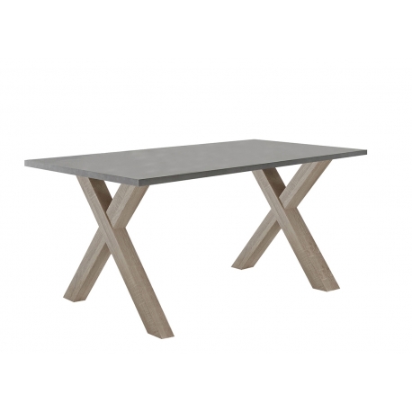 Kirjutuslaud MISTER OFFICE X grafiithall, 160x70xH75 cm