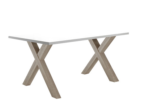 Kirjutuslaud MISTER OFFICE X tamm, 160x70xH75 cm