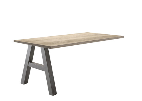 Kinnitatav kirjutuslaud MISTER OFFICE A tamm, 140x70xH75 cm