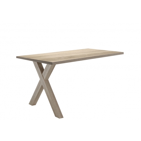 Kinnitatav kirjutuslaud MISTER OFFICE X tamm, 120x70xH75 cm