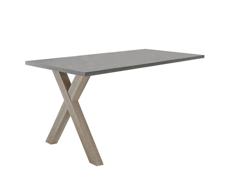 Kinnitatav kirjutuslaud MISTER OFFICE X grafiithall, 120x70xH75 cm