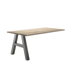 Kinnitatav kirjutuslaud MISTER OFFICE A tamm, 120x70xH75 cm