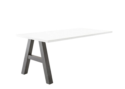 Kinnitatav kirjutuslaud MISTER OFFICE A mattvalge, 120x70xH75 cm