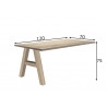 Kinnitatav kirjutuslaud MISTER OFFICE A tamm, 120x70xH75 cm