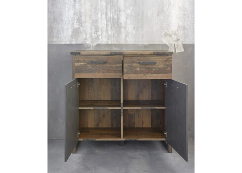 Kummut PRIME pruun, 119x42xH110 cm