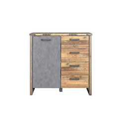 Kummut PRIME pruun, 119x42xH110 cm