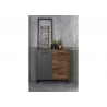 Kummut PRIME pruun, 119x42xH110 cm