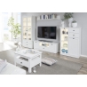 TV-alus BAXTER valge, 139x41xH49 cm LED