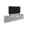 TV-alus BAXTER valge, 177x41xH49 cm LED