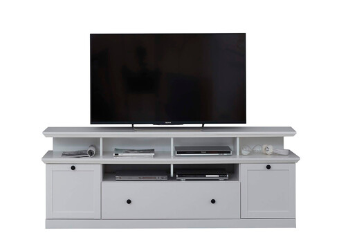TV-alus BAXTER valge, 177x41xH65 cm LED
