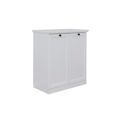 Jalatsikapp BAXTER valge, 81x41xH88 cm