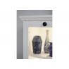 Vitriinkapp BAXTER valge, 81x41xH129 cm LED