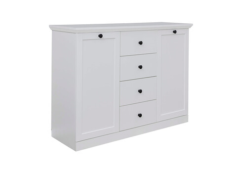 Kummut BAXTER valge, 119x41xH88 cm