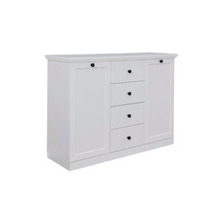 Kummut BAXTER valge, 119x41xH88 cm