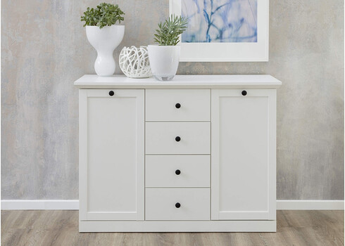 Kummut BAXTER valge, 119x41xH88 cm