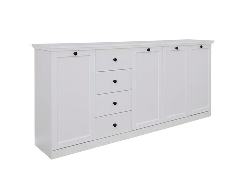 Kummut BAXTER valge, 195x41xH88 cm