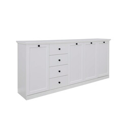 Kummut BAXTER valge, 195x41xH88 cm