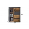 Kapp INDY hall, 87x34xH118 cm LED