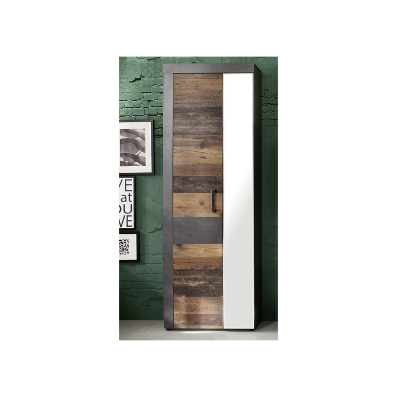 Riidekapp INDY hall, 65x34xH192 cm