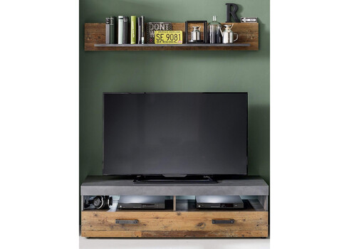 TV-alus + riiul INDY hall, 139x40xH41 cm LED