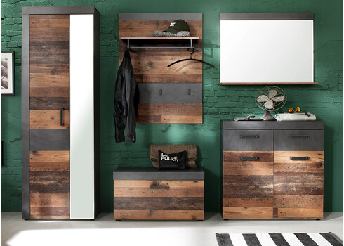 Jalatsikapp INDY hall, 90x34xH89 cm