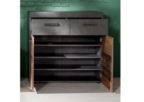 Jalatsikapp INDY hall, 90x34xH89 cm