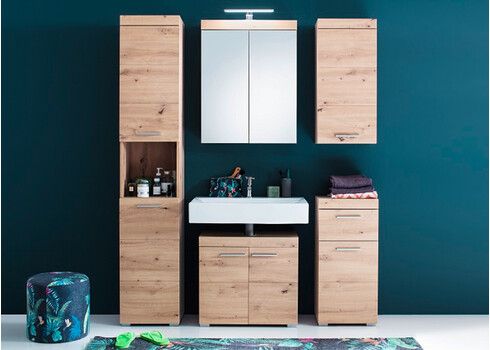 Vannitoakapp AMANDA metsik tamm, 37x31xH190 cm