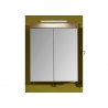 Peegelkapp AMANDA tamm, 60x17xH77 cm LED