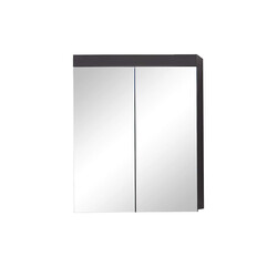 Peegelkapp AMANDA hall läige, 60x17xH77 cm LED