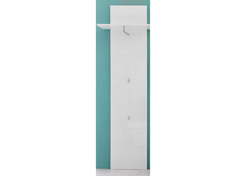 Seinanagi AMANDA valge läige, 60x25xH195 cm