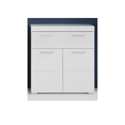 Vannitoakapp AMANDA valge kõrgläige / valge, 73x31xH79 cm