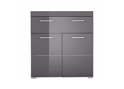 Vannitoakapp AMANDA hall kõrgläige / hall, 73x31xH79 cm