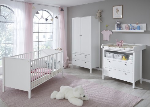 Seinariiul OLE valge, 90x20xH23 cm