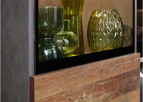 Elutoamööbli komplekt MANGO tamm / hall, LED