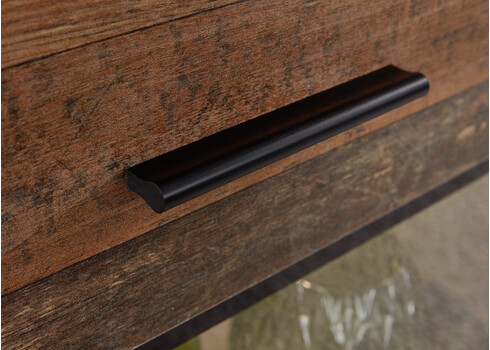 Elutoamööbli komplekt MANGO tamm / hall, LED