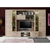 Elutoamööbli komplekt MONDEO tamm, 291x41xH197 cm LED