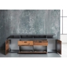 TV-alus MOOD pruun, 180x44xH65 cm LED