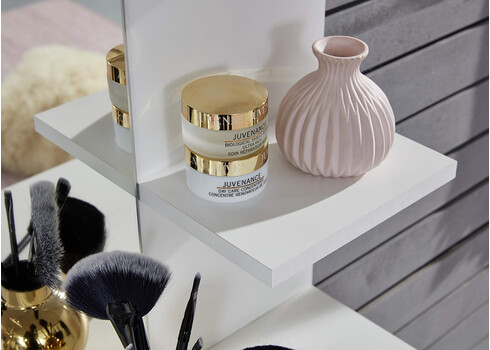 Tualettlaud BASIX valge, 85x40xH141 cm